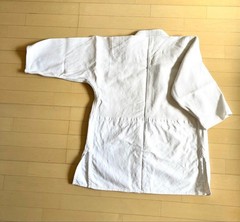 Black Belt Judo Uniform Set (top And Bottom), Size 3, With White Belt. Good