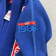 Gracie Barra Kimono Set A0Jacket Pants Jiu jitsu MMA Judo Train Lite Equipe