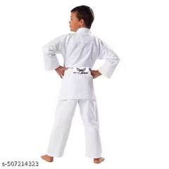 Youth & Kids Karate Uniform-Traditional White Training Gi with Belt | Durable