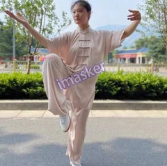 Summer Cotton Tai Chi Uniforms Kung Fu Suit Martial Arts Wushu Wing Chun Clothes