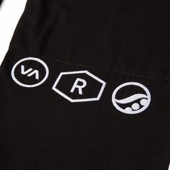 Black RVCA X SHOYOROLL BRAZILIAN JIU JITSU GI UNIFORM 450 gsm Roots with bag