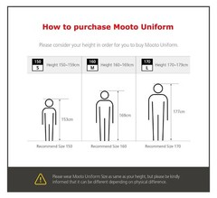 MOOTO BS4.5 Uniform 3XL-200 White V-Neck Taekwondo WT WTF Dobok (U.S.A. shipped)