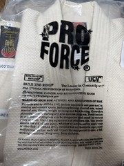 ProForce Gladiator Judo Gi/Uniform Size 0 Natural White