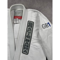 Gracie Barra Equipe GB Edition BJJ Gi Kimono Top Jacket White Adult A1 Jiu Jitsu