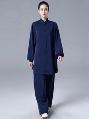Summer Tai Chi Clothes Wrinkle Free Wushu Clothing Kung Fu Dress Martial Art