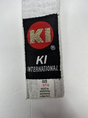 Boys K1 International Karate White Belt 0/130