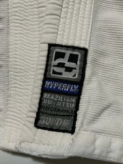Hyperfly Gracie Jiu Jitsu Humaita Team Brazil Gi MMA Spear Kimono Jacket Sz. A3