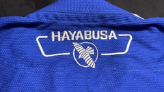 Hayabusa Kids BJJ Gi Y2 Blue Ripstop Pants 350GSM Pearl Weave NWT Jujitsu MMA