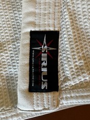 Sirius Athletic Wear Gi and pants Matching A1 jiujitsu jiu jitsu. White No Belt