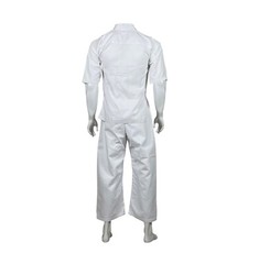 Plain Karate Uniform 8-oz Kids & Adults Martial Arts Training Gi with Free Belt