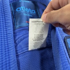 Gracie Barra Atleta Kimono F6 Blue Jacket Jiu jitsu MMA Judo Gi Set Cotton