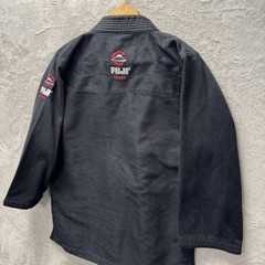 Fuji Kimono Youth C3 Black All Around BJJ Gi & Gear MMA Karate Jiu-Jitsu Judo