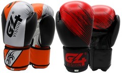 Rex Leather Boxing Gloves Sparring Punch Bag Glove MMA Training Muay Thai Mitts