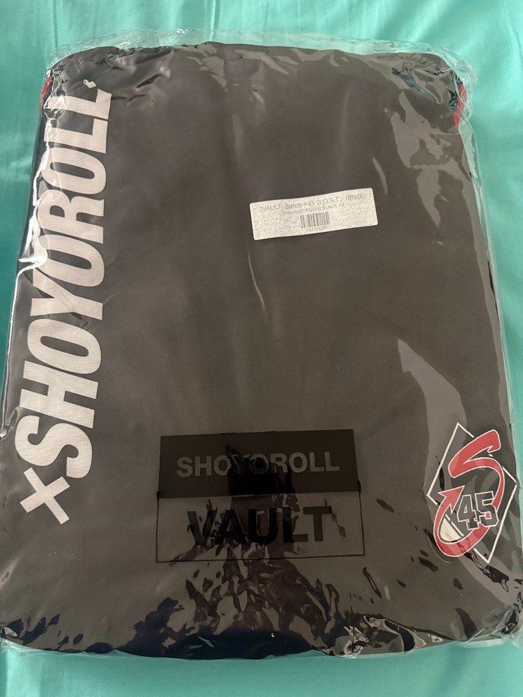 Shoyoroll Batch #45: The Lost Batch – Jordan – GOAT – Jiu Jitsu A2 Black New