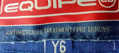 Kimono Gracie Barra Equipe GB BJJ Gi Youth Size Y6 Blue Jiu Jitsu (ONLY TOP)