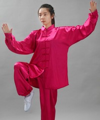 Wushu Tai Chi Yoga Sets Kung Fu Suit Martial Arts Unisex Silk Uniform Costume