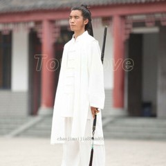 3 Pieces Wudang Taoist Robe Kung Fu Tai Chi Suit Martial Arts Wu Shu Uniform