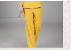 Linen Unisex Chinese Tai Chi Uniforms Kung Fu Clothing YOGA Fitness Zen Clothes