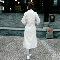 Women Vintage Tai Chi Top Chinese Tang Suit Kung Fu Uniform Coat Martial Arts