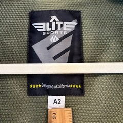 Elite Sports BJJ Gi Top A2 Green Brazilian Jiu Jitsu Jacket