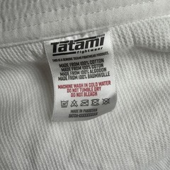 Tatami Fightwear Jiu Jitsu Gi Jacket White M3 Adult BJJ Training Uniform