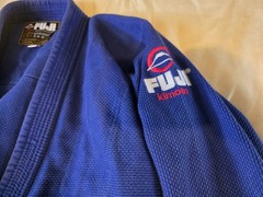 Fuji Blue Jiu Jitsu Gi Set A2H Pants Top Belt Clean Set