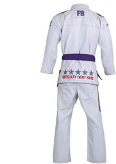 FLUORY BJJ Gi for Women Brazilian Jiu Jitsu Suit Female Kimonos 100% Cotton A1