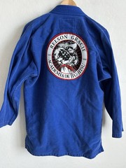 Break Point A1 Blue BJJ Gi Relson Gracie Academy Jiu Jitsu Jacket Kimono MMA
