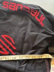 Sanabul Essential Jiu Jitsu BJJ Gi Jacket Size A2 Black Red Martial Arts MMA