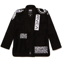 Shoyoroll RVCA Batch 105 BJJ Gi White Kimono Uniform Black/White w/ Bag New
