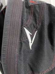 Vector Sports Gear Attila Black Brazilian Jiu Jitsu Gi Top Only – Kids Size K1