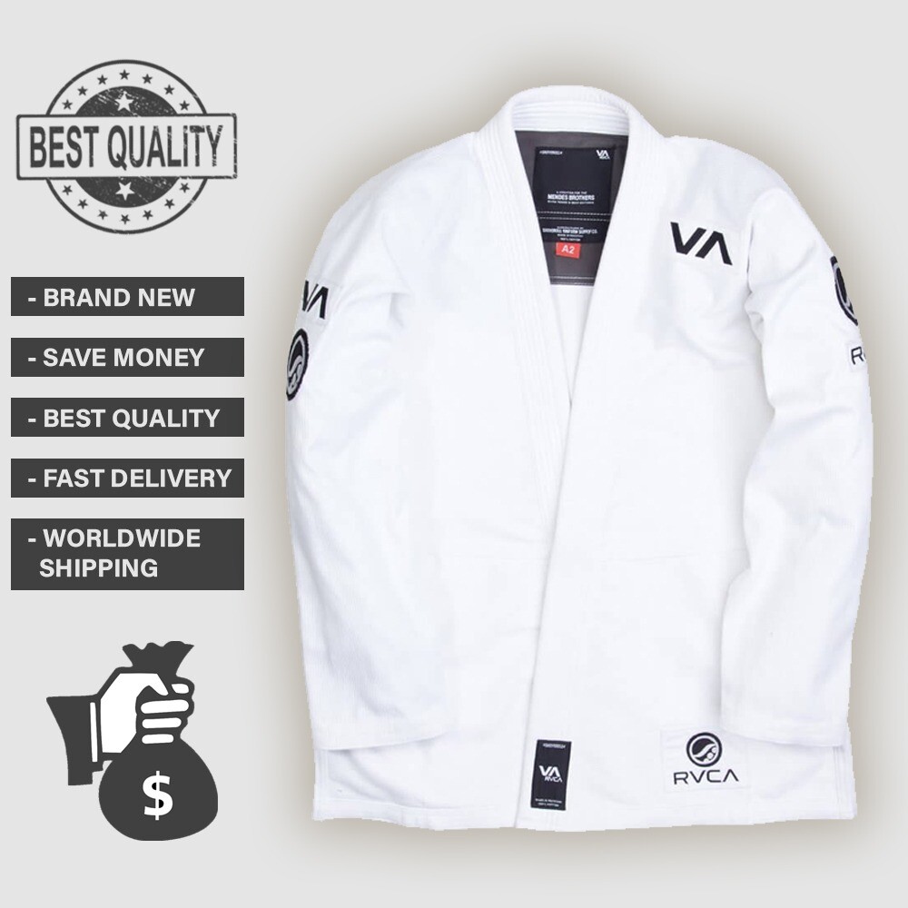 Hot Selling White Jiu Jitsu Suit Batch 60 Shoyoroll RVCA 3 Color BJJ Gi With Bag