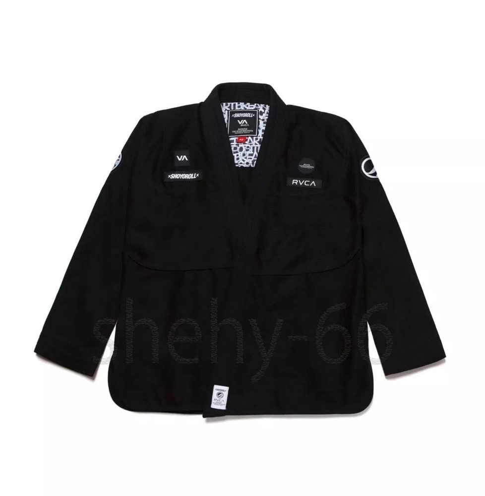 Shoyoroll Bjj Gi Black Jiu Jitsu Uniform RVCA X Heartbreakers Batch 115 With Bag