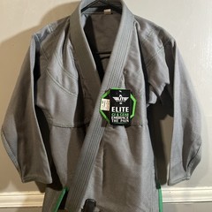 Elite Sports MMA Jiu Jitsu Gi White ET2600 Size C2 Top only New With Tags