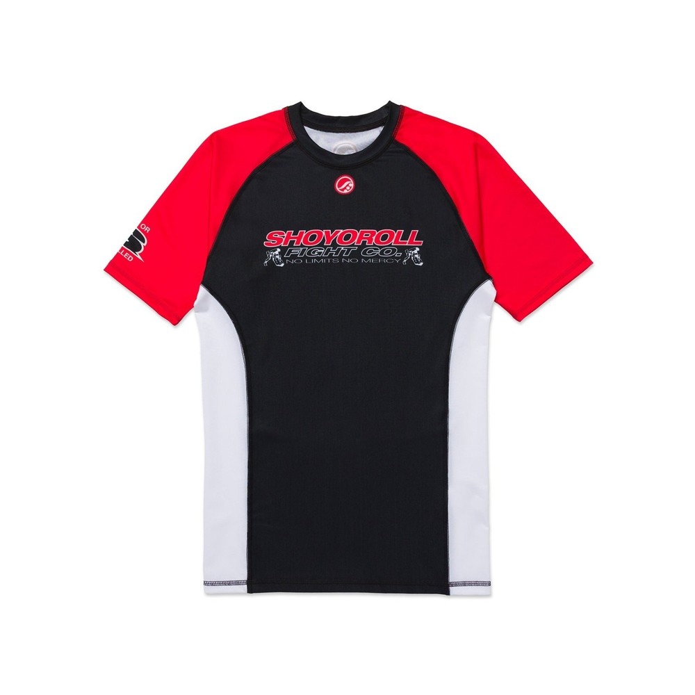 Shoyoroll FC Training Rash Guard SS and Training Fitted Shorts BJJ Jiu Jitsu