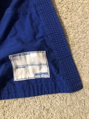 Gracie Barra Equipe GB Jiu Jitsu Kimono Top Youth Y5 Blue Marital Arts MMA