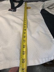Mooto Taekwondo Uniform Top White Black Collar Martial Arts Dobok Jacket