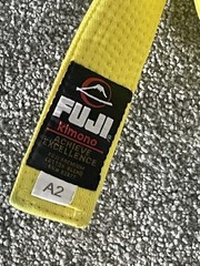 Fuji Size A2 yellow Belt Excellent condition
