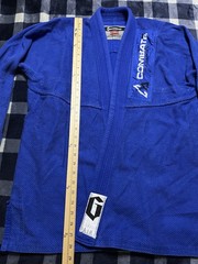 Gameness Air BJJ Gi Blue Size A2 Combate Academy Uniform Top Only No Belt