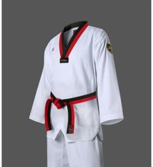 Brand New MOOTO MTX Basic Poom Uniform S2 TKD Taekwondo WT Dobok – 120 3xs