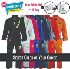 Brazilian Jiu Jitsu Gi Kimonos Grappling All color 450 GSM Dragon PROFESSIONAL