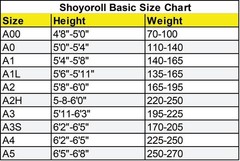 Shoyoroll Yooga Flame Kimono Jiu Jitsu Gi Black in all Sizes