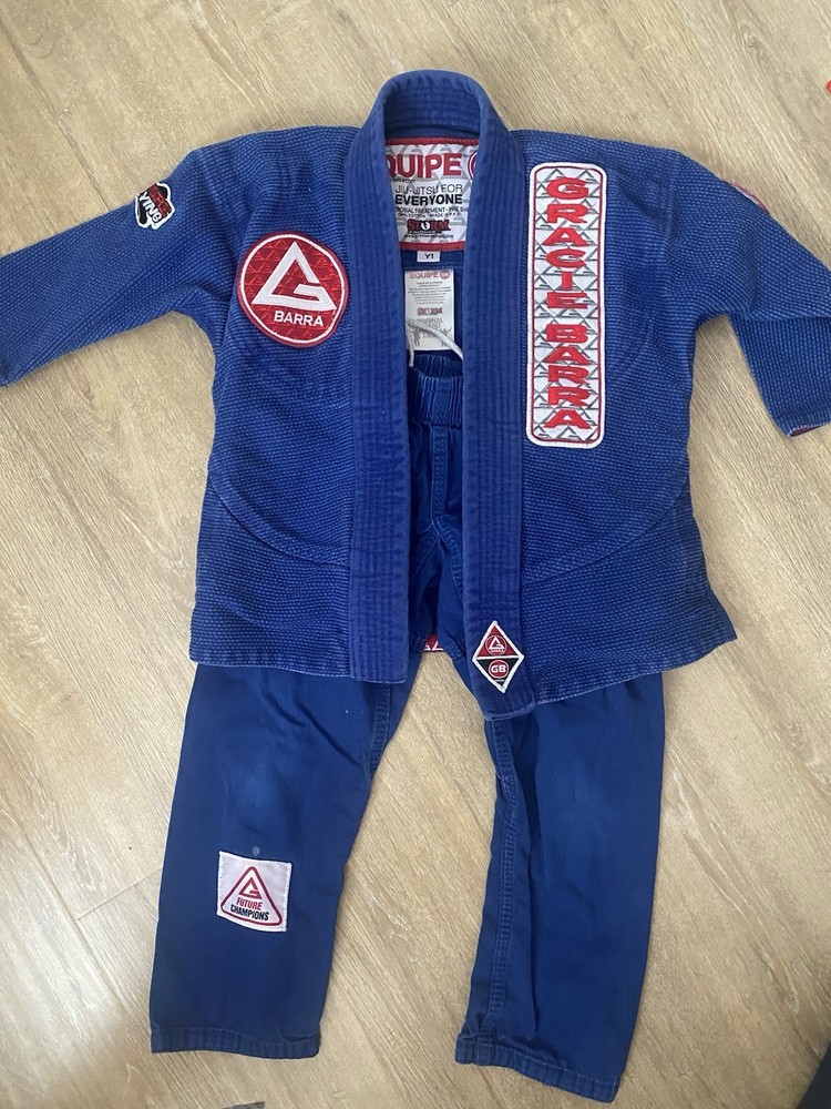 Gracie Barra Equipe Kimono unisex jiu jitsu GI Y1