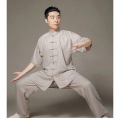 Kung Fu Dress Martial Art Uniform Tai Chi Clothes Wushu Clothing Unisex Women