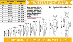 Twister Judo Uniforms / Gi / 100% cotton with white Belts