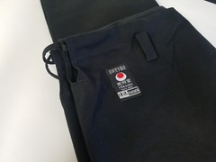 Tokaido Karate Tsunami Black Kata Gi, 12oz American Cut Uniform