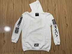 RVCA x Shoyoroll Defer Vaxsyr Hoodie White Batch 105 Absolute King Hoodie