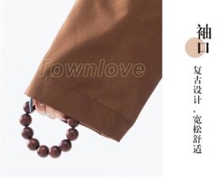 New High Quality Zen Suits Women Buddhist Monks Uniforms Lay Meditation Clothing