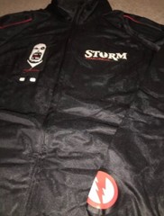 Storm kimono Jacket Carbon Black Men’s Size L New With Tags
