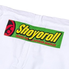 BJJ Gi Shoyoroll Rasta Competitor White JIU JITSU Kimono 450GSM With Bag